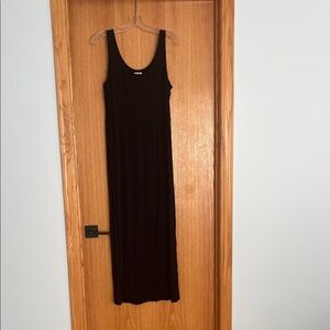 J. Crew Black Maxi Dress